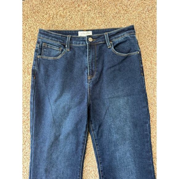 RISEN Jeans Woman's Jeans/Pants ,15/32, Blue Denim, Flare; TALL/LONG, Stretchy - Picture 11 of 11
